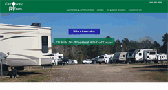 Desktop Screenshot of fairwayrv.com