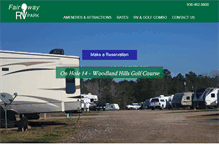 Tablet Screenshot of fairwayrv.com